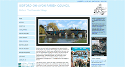Desktop Screenshot of bidfordonavon-pc.gov.uk